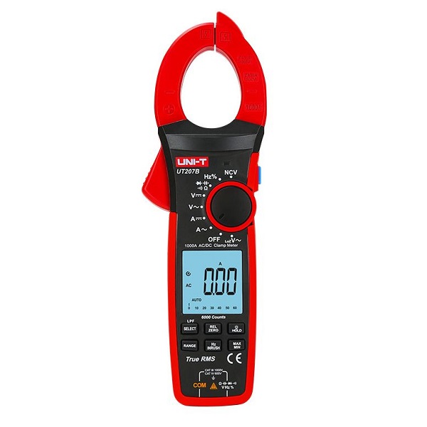 UT207B True RMS Digital Clamp Meter- 1000A AC/DC UT207B True RMS Digital Clamp Meter- 1000A AC/DC